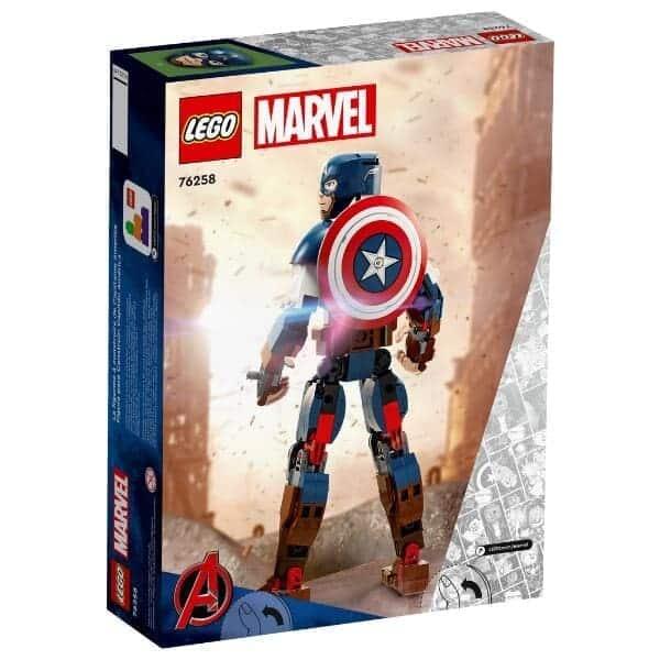 Apresentamos Lego Marvel - Figura de Construção de Capitão América com o SKU 667625823 recomendado para + 8 anos
