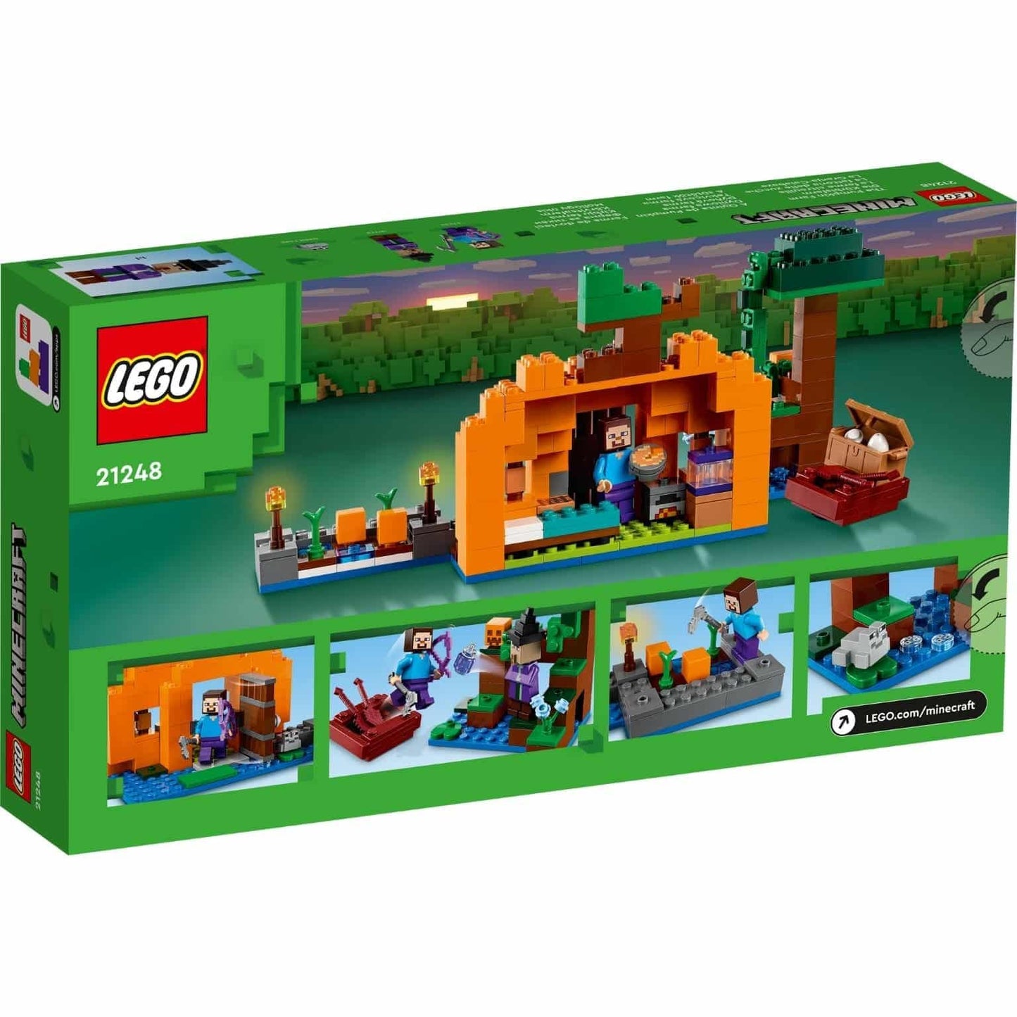 Apresentamos Lego Minecraft - A Quinta de Pumpkin com o SKU 662124823 recomendado para + 8 anos