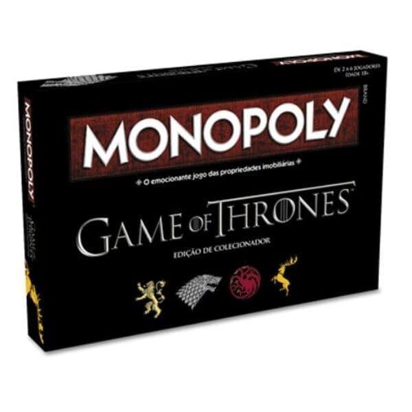 Apresentamos Monopoly Guerra dos Tronos com o SKU 171741118 recomendado para + 14 anos