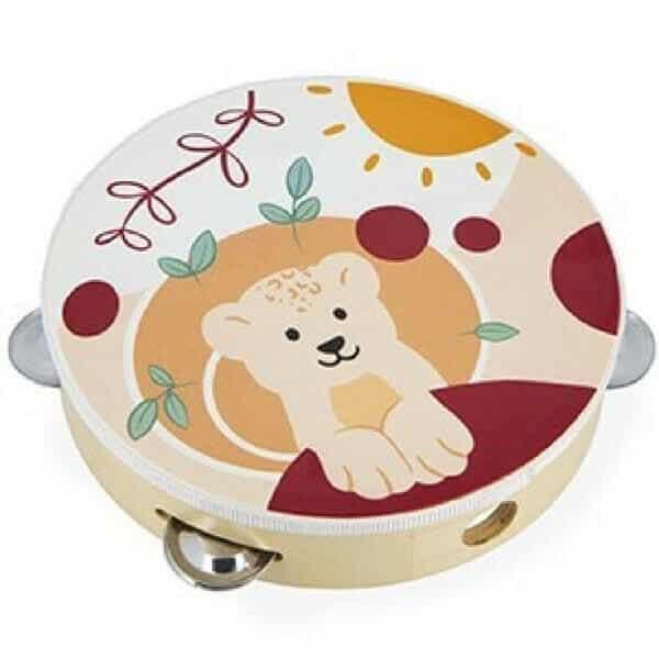 Apresentamos Pandereta Sunshine com o SKU 220763722 recomendado para + 12 meses