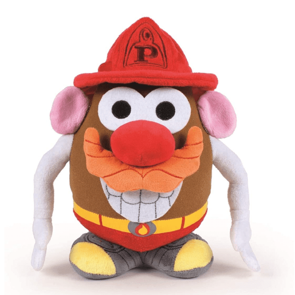 Apresentamos Peluche Mr. Potato Head - Bombeiro com o SKU 23226215 recomendado para + 12 meses