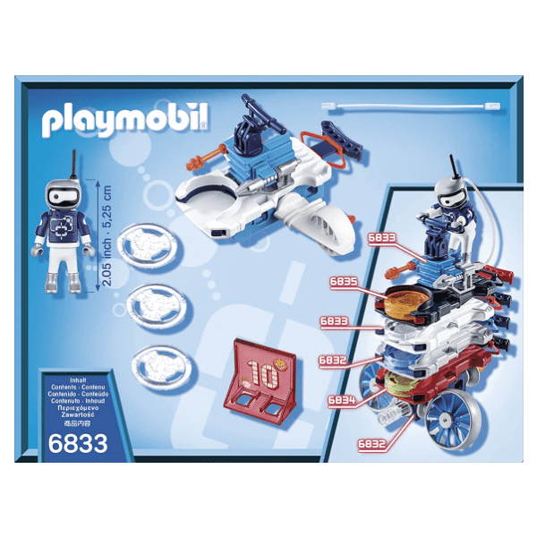 Apresentamos Playmobil Androide de Gelo com Lançador com o SKU 65683317 recomendado para + 5 anos