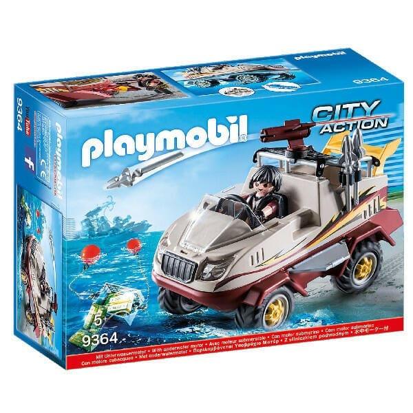 Apresentamos Playmobil Carro Anfíbio com o SKU 65936419 recomendado para + 5 anos