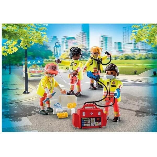 Apresentamos Playmobil Equipa de Resgate com o SKU 657124423 recomendado para + 4 anos