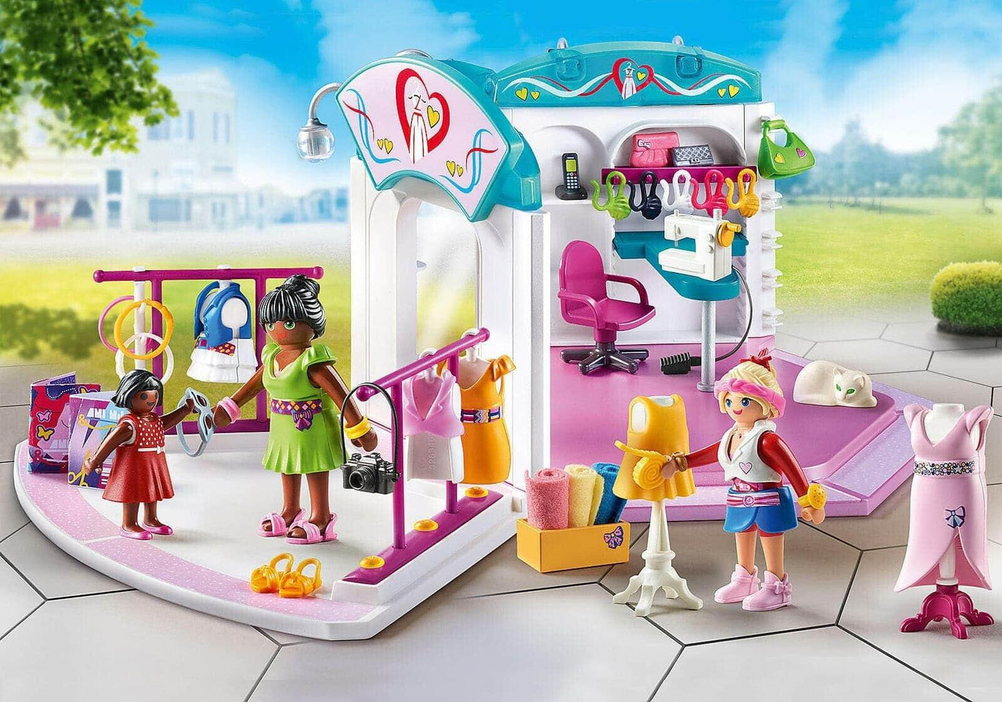 Apresentamos Playmobil Estúdio de Desenho de Moda com o SKU 657059021 recomendado para + 5 anos