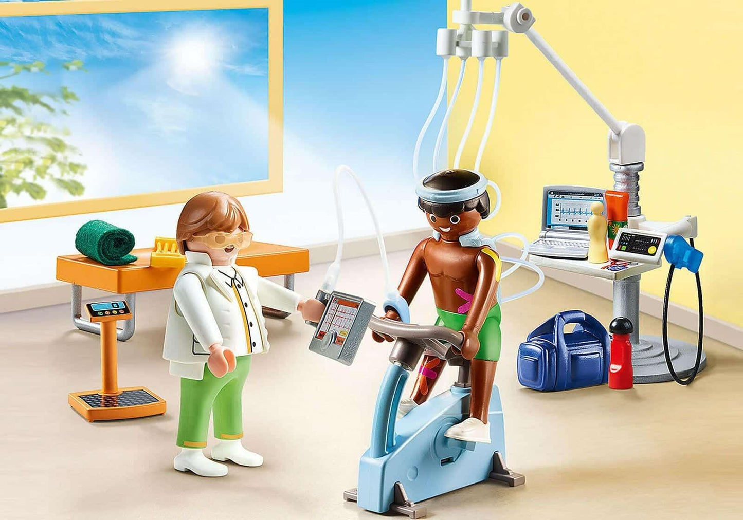 Apresentamos Playmobil Fisioterapeuta com o SKU 657019521 recomendado para + 4 anos