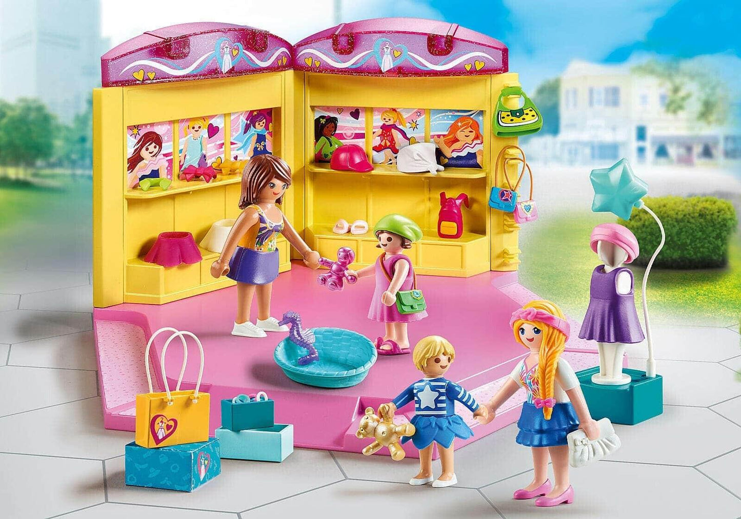 Apresentamos Playmobil Loja de Moda Infantil com o SKU 657059221 recomendado para + 5 anos