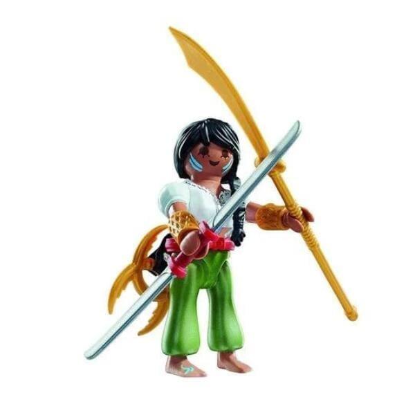 Apresentamos Playmobil - Lutadora com o SKU 657120023 recomendado para + 4 anos