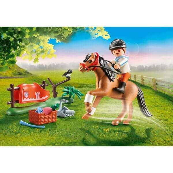 Apresentamos Playmobil Pónei colecionável Connemara com o SKU 657051622 recomendado para + 4 anos