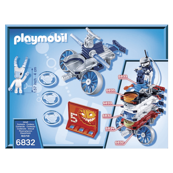 Apresentamos Playmobil Robô de Gelo com Lançador com o SKU 65683217 recomendado para + 5 anos