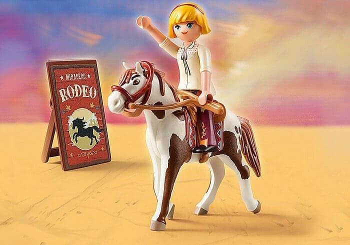 Apresentamos Playmobil Rodeo Abigail com o SKU 657069821 recomendado para + 4 anos