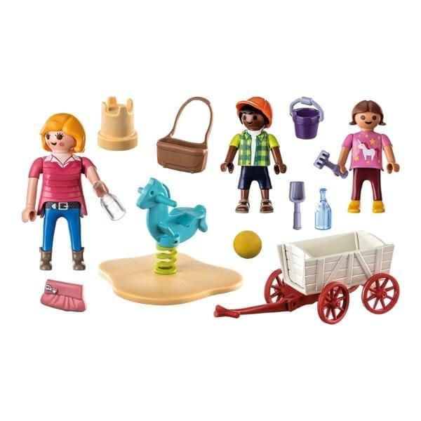 Apresentamos Playmobil - Starter Pack Educadora com Carrinho com o SKU 657125823 recomendado para + 4 anos