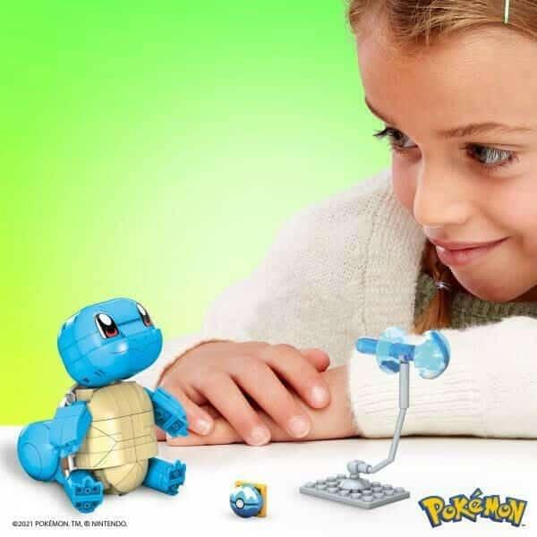 Apresentamos Pokemon Mega Construx Squirtle com o SKU 239715321 recomendado para + 7 anos