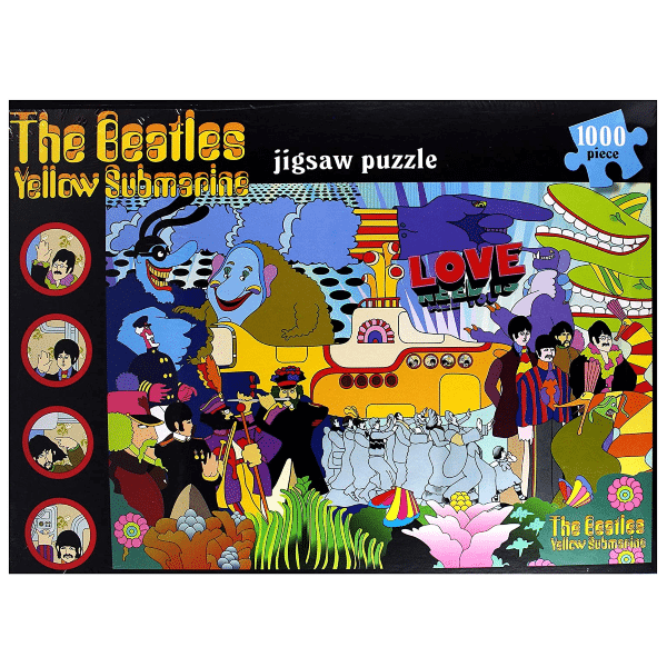 Apresentamos Puzzle 1000 peças Beatles - Yellow Submarine com o SKU 23555519 recomendado para + 12 anos