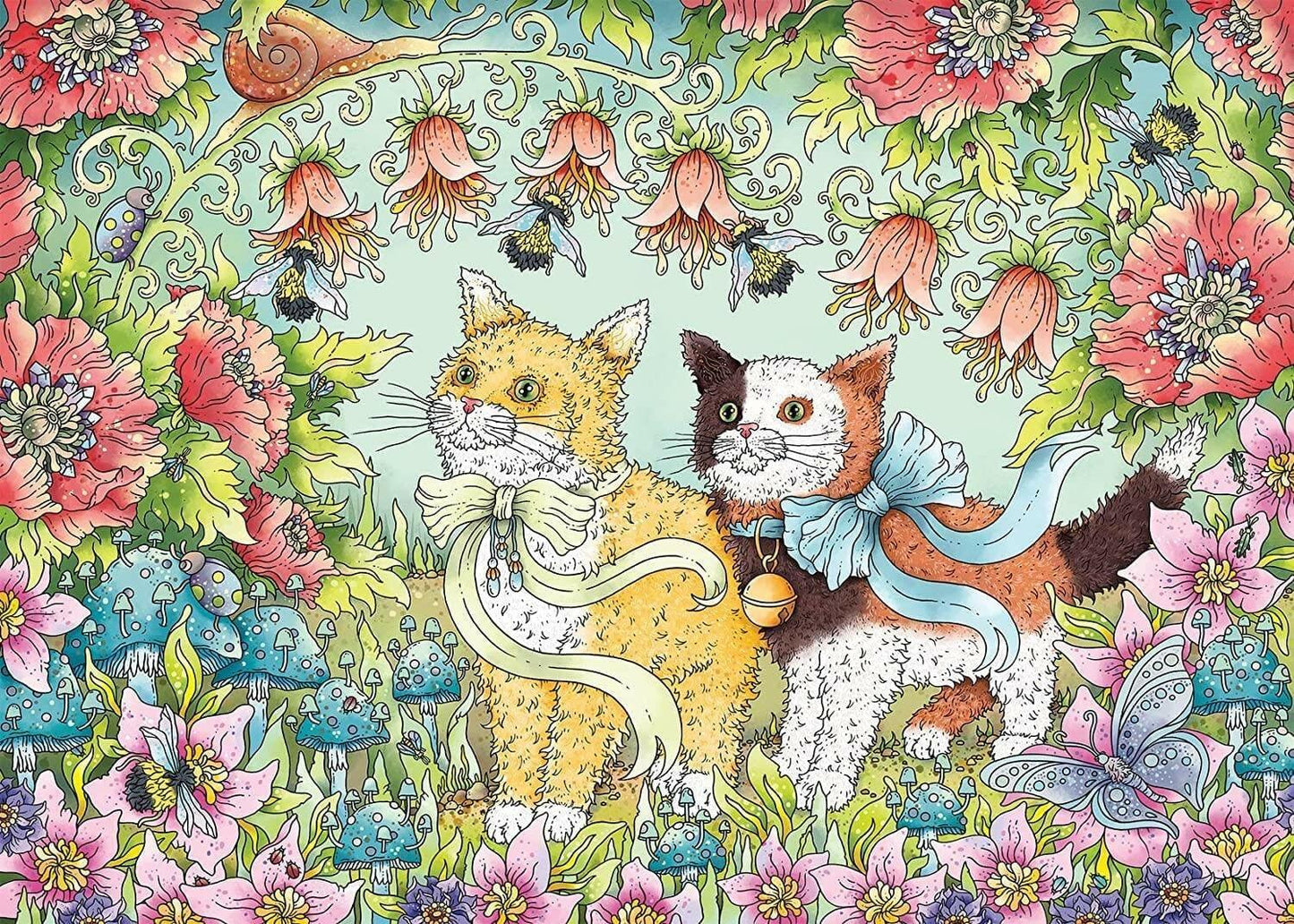 Apresentamos Puzzle 1000 peças Kitten Friendship com o SKU 861673121 recomendado para + 14 anos