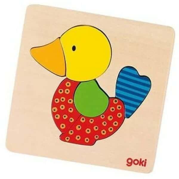 Apresentamos Puzzle madeira Pássaro com o SKU 45781119 recomendado para + 2 anos