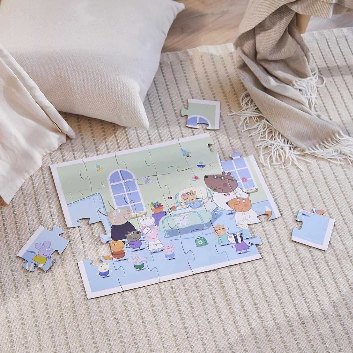 Apresentamos Puzzle Peppa Pig - Peppa Enfermeira com o SKU 50895323 recomendado para + 3 anos