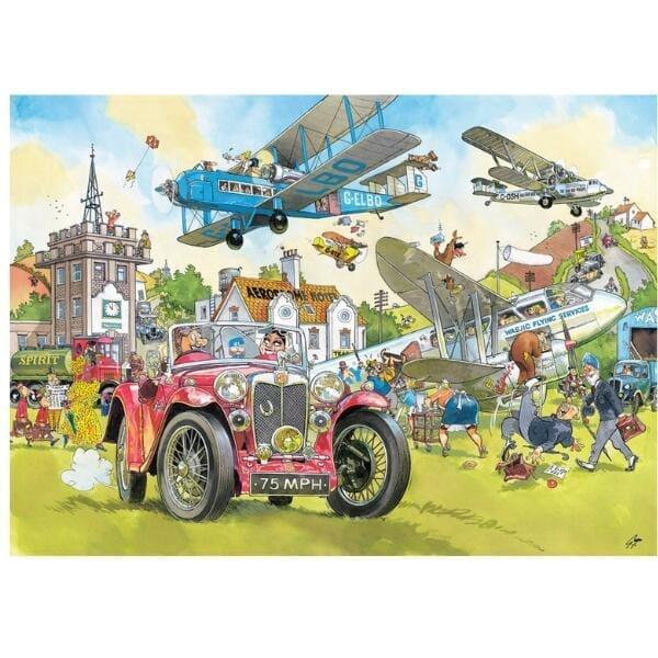 Apresentamos Puzzle Wasgij? 1000 pçs - Time Travel! com o SKU 82500823 recomendado para + 12 anos