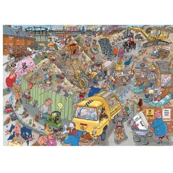Apresentamos Puzzle Wasgij? 1000 pçs - Trip to the Tip! com o SKU 82500123 recomendado para + 12 anos