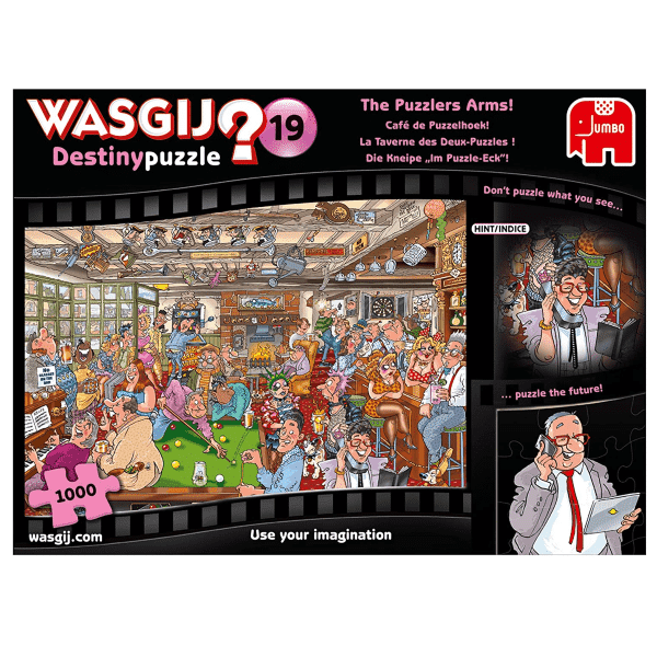 Apresentamos Puzzle Wasgij Destiny- The Puzzlers Arms! com o SKU 81916619 recomendado para + 12 anos