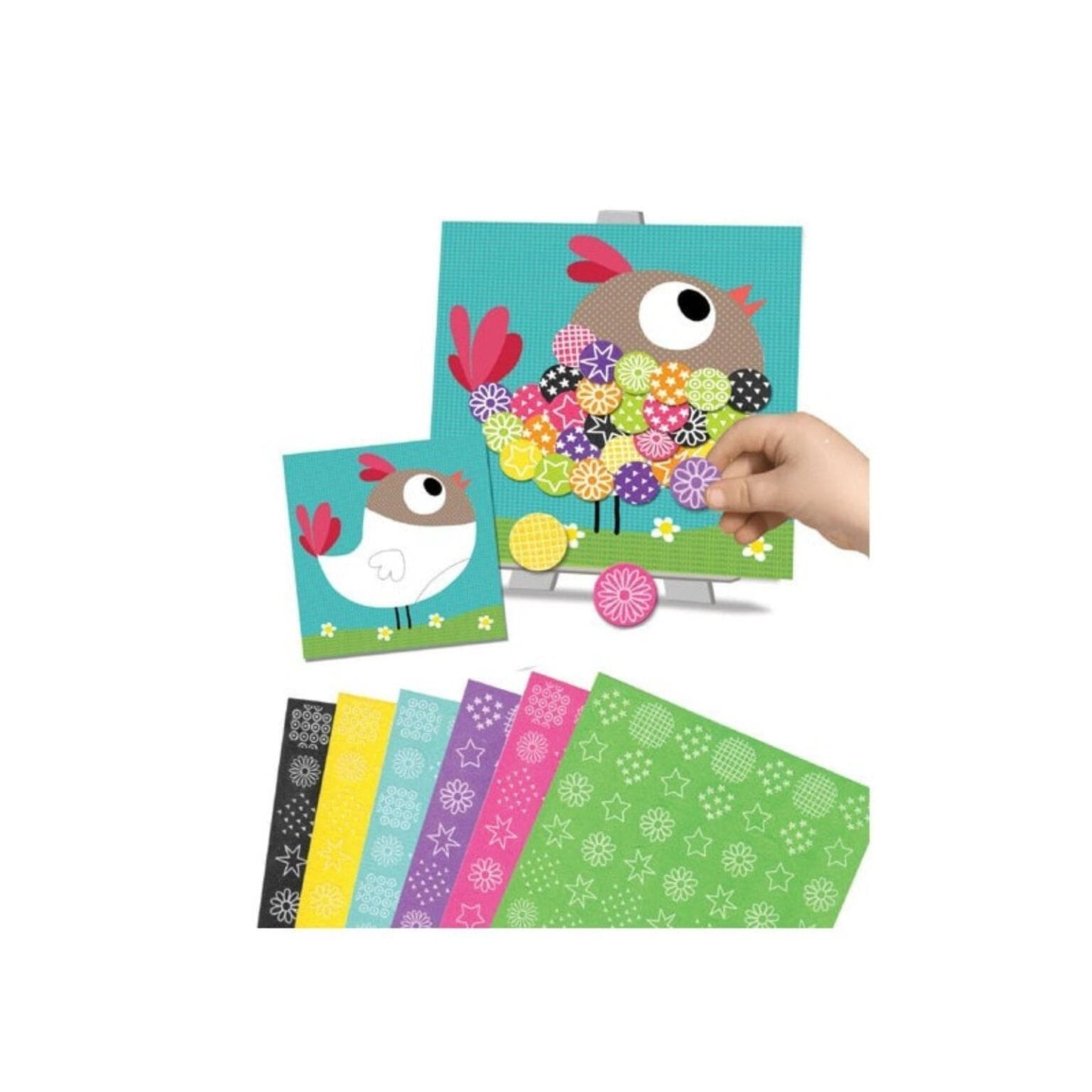 Apresentamos Quadro de autocolantes coruja com o SKU 711307523 recomendado para + 3 anos