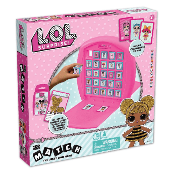 Apresentamos Top Trumps Match LOL Surprise com o SKU 233289619 recomendado para + 4 anos