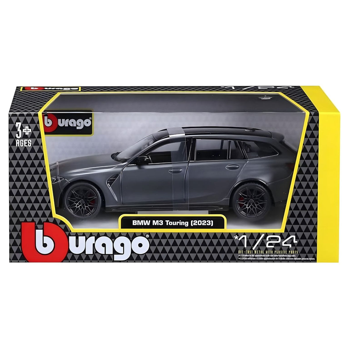 Modelo BMW M3 Touring 2023 Bburago para fãs da BMW