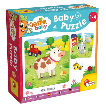 Caixa do Baby Puzzle A quinta da Lisciani