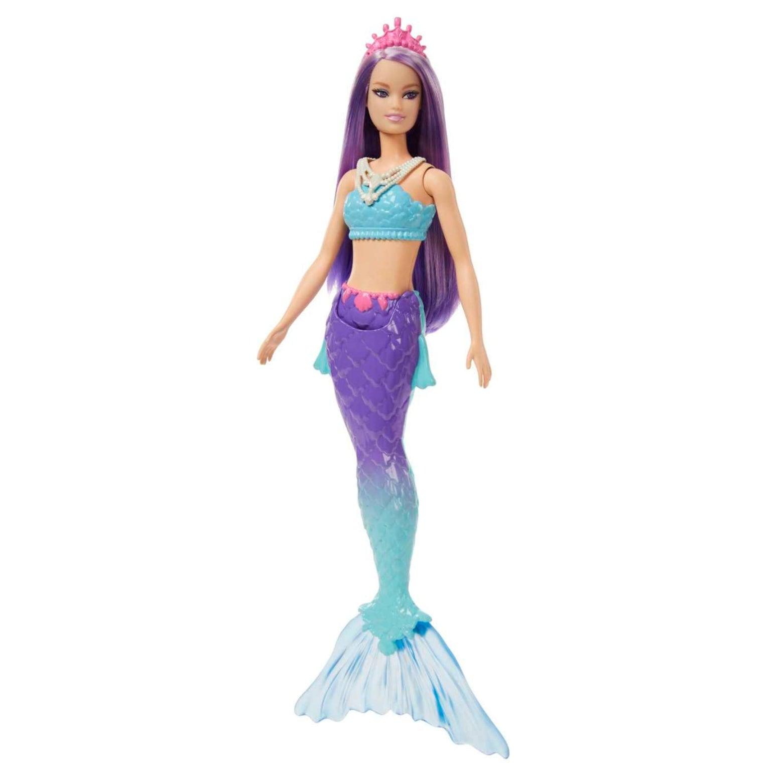 Barbie Sereia - Cabelo Roxo - Brincatoys