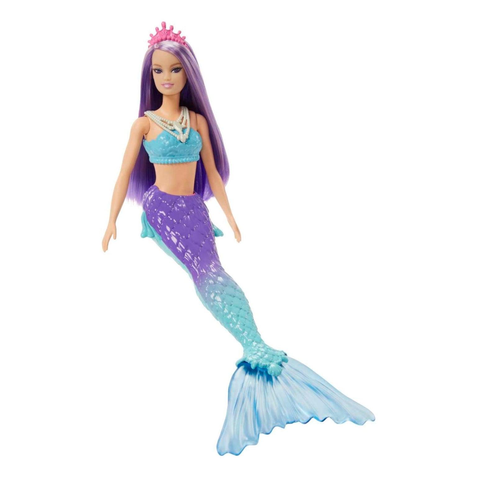 Barbie Sereia - Cabelo Roxo - Brincatoys