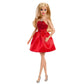 Barbie 80º Aniversário com vestido vermelho