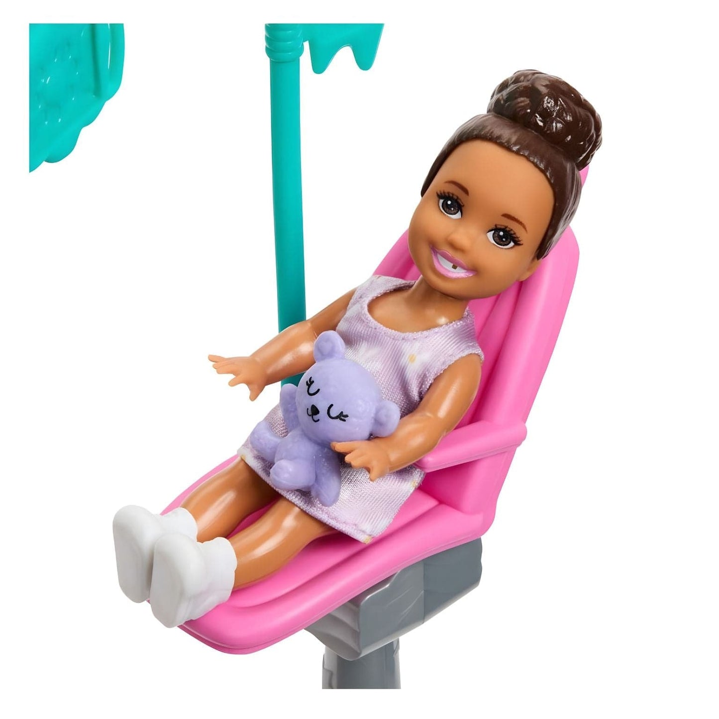 Barbie Quero ser Dentista com cadeira de dentista e acessórios de consulta