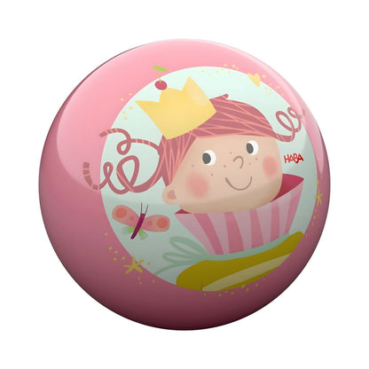 Bola de borracha A princesa e o cavalo 14 cm vista principal