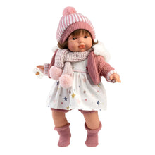 Boneca Lola Chorona 38 cm com roupa suave e expressão ternurenta