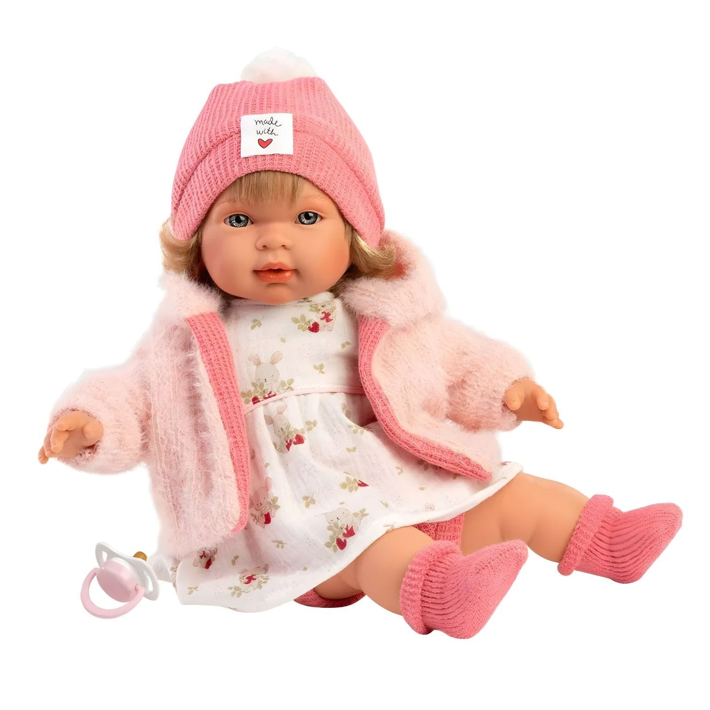 Boneca Carla Chorona 42 cm com expressão carinhosa