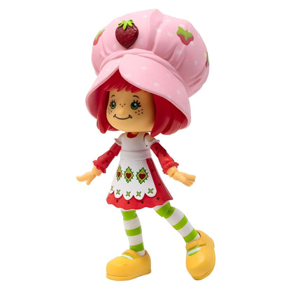 Boneca Strawberry Shortcake de gorro com morango, vista de frente