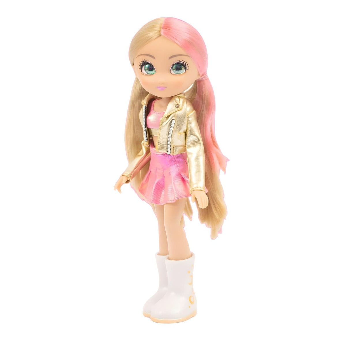 Boneca Unique Eyes Amy Total Look com roupa e sapatos