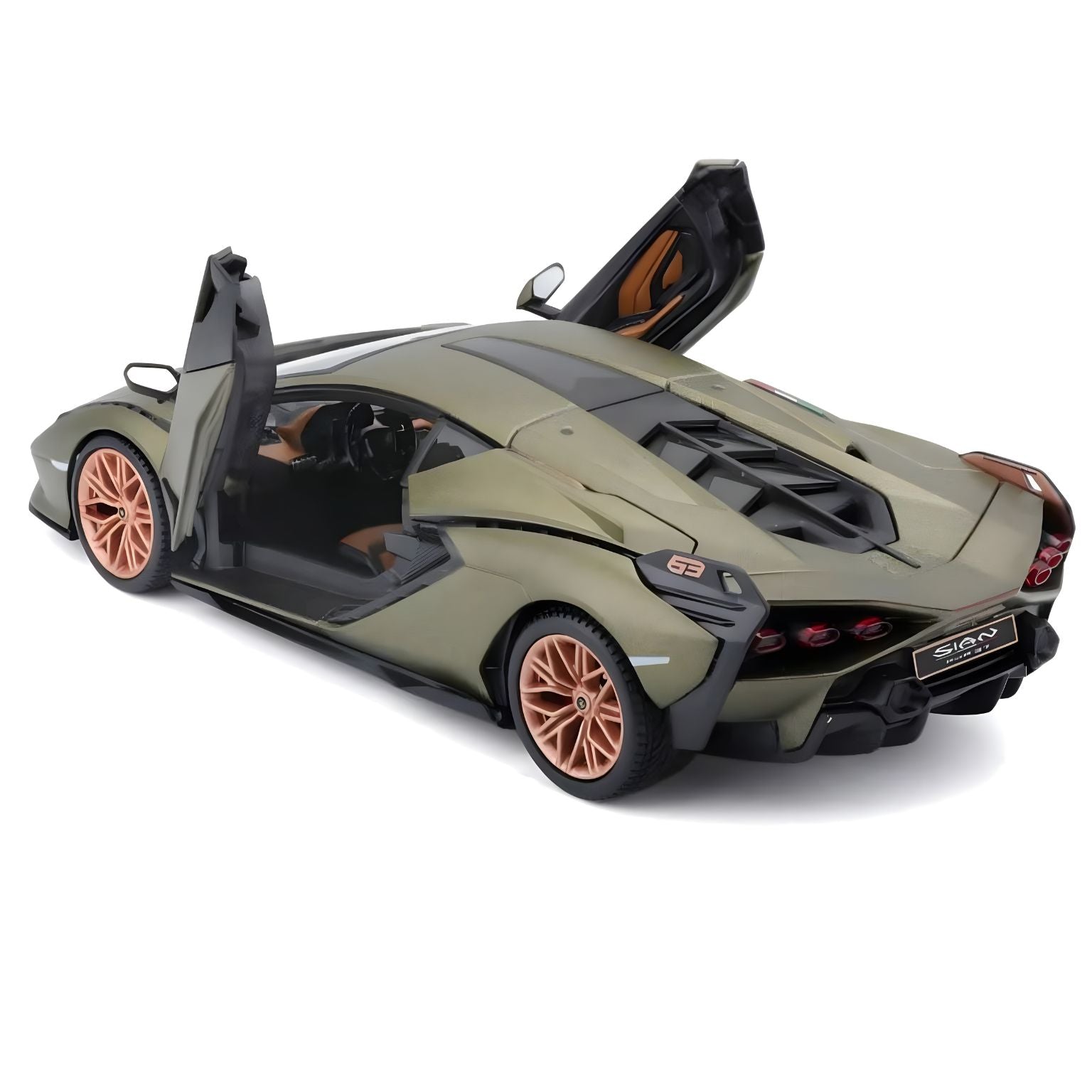 Carro de brincar Lamborghini Sian FKP 37 verde