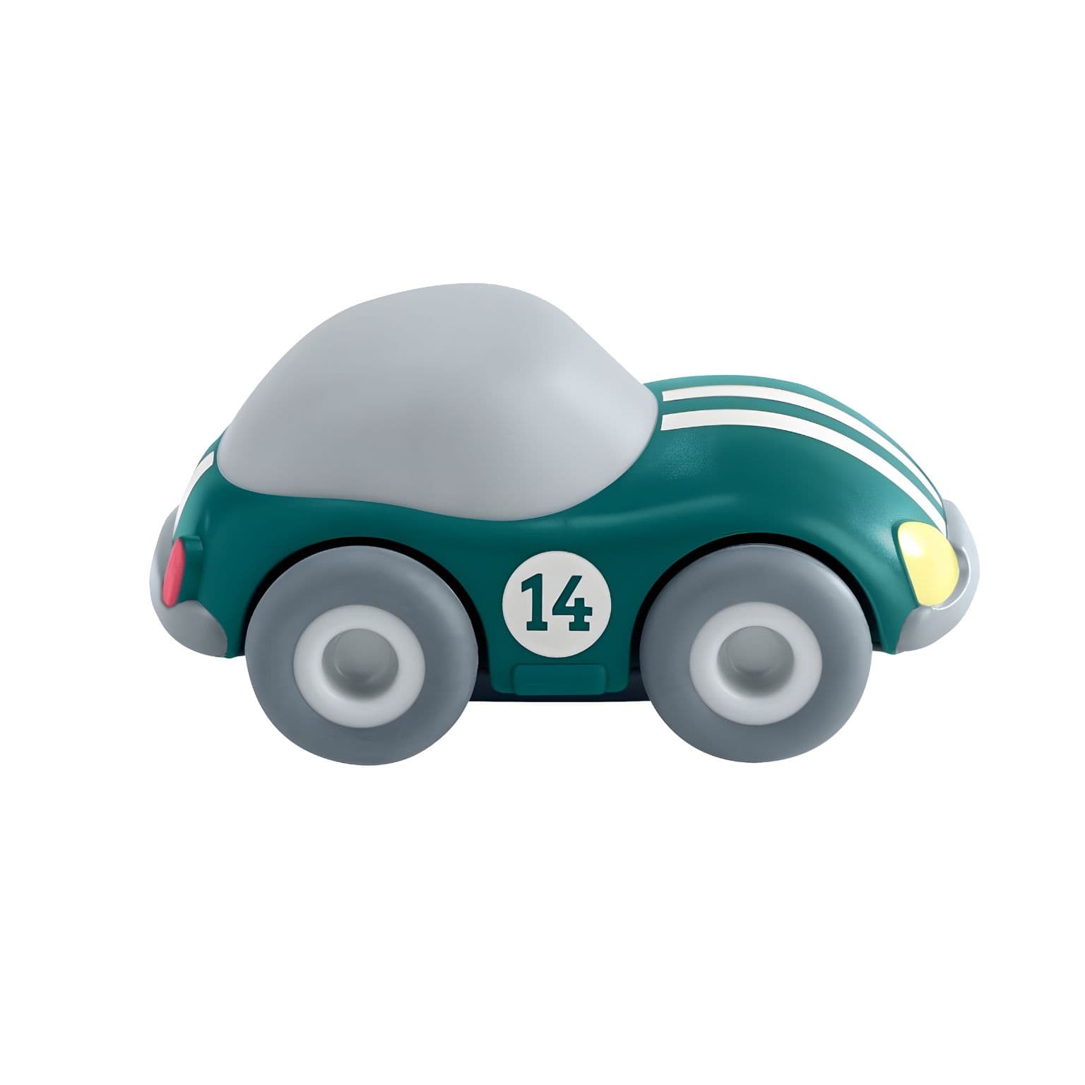 Carro de Corrida Verde de Fricção em vista adicional da embalagem
