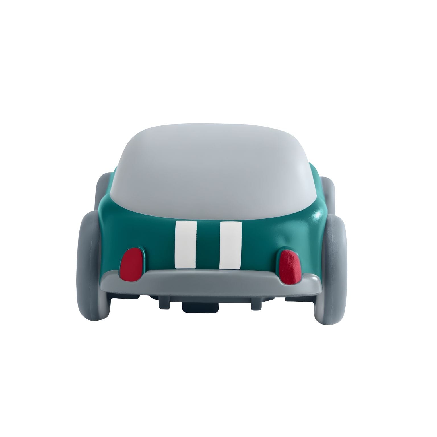 Carro de Corrida Verde de Fricção em imagem adicional