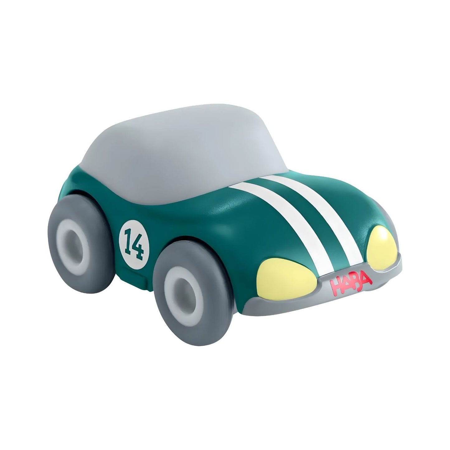 Carro de Corrida Verde de Fricção em fotografia de produto