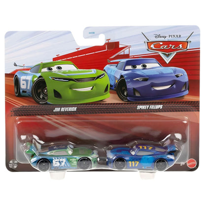 Cars Disney Jim Reverick e Spikey Fillups na embalagem dupla