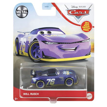 Cars Disney Will Rusch em embalagem para fãs Disney Pixar Cars