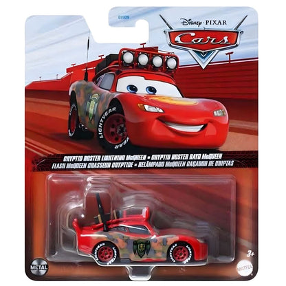 Cars Disney Relâmpago McQueen Caçador de Criptas dentro da embalagem blister