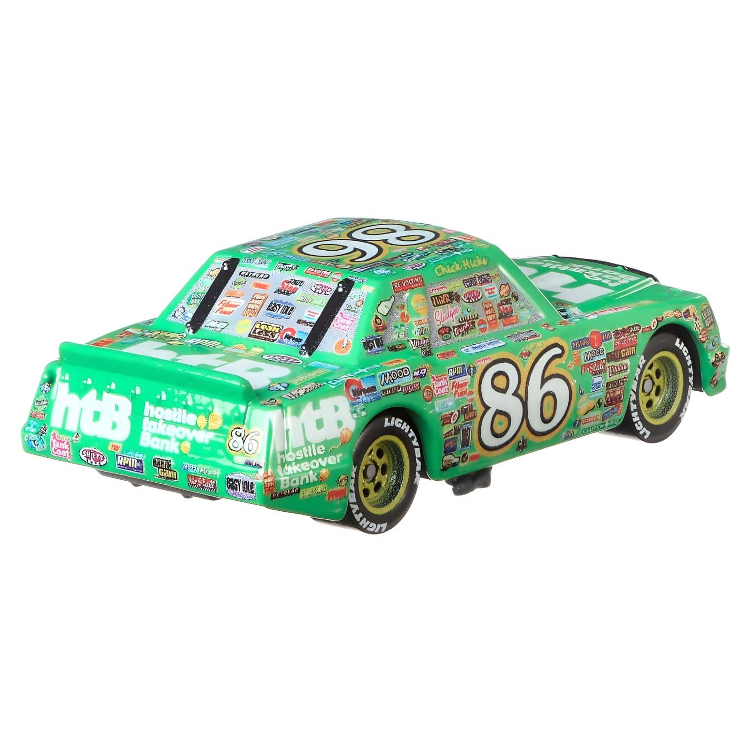 Figura Cars Disney Chick Hicks para coleção e corridas imaginativas