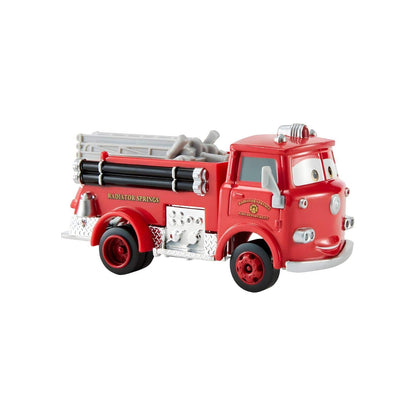 Cars Disney Red, carro dos bombeiros vermelho, visto de lado