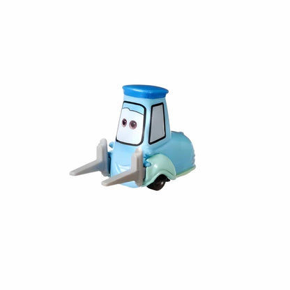 Cars Disney Guido, empilhador azul-claro com boné