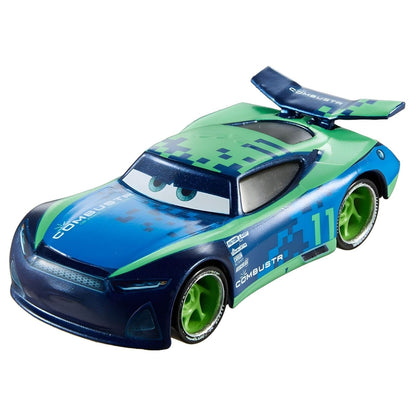 Carro Chris Roamin da Cars Disney visto de lado