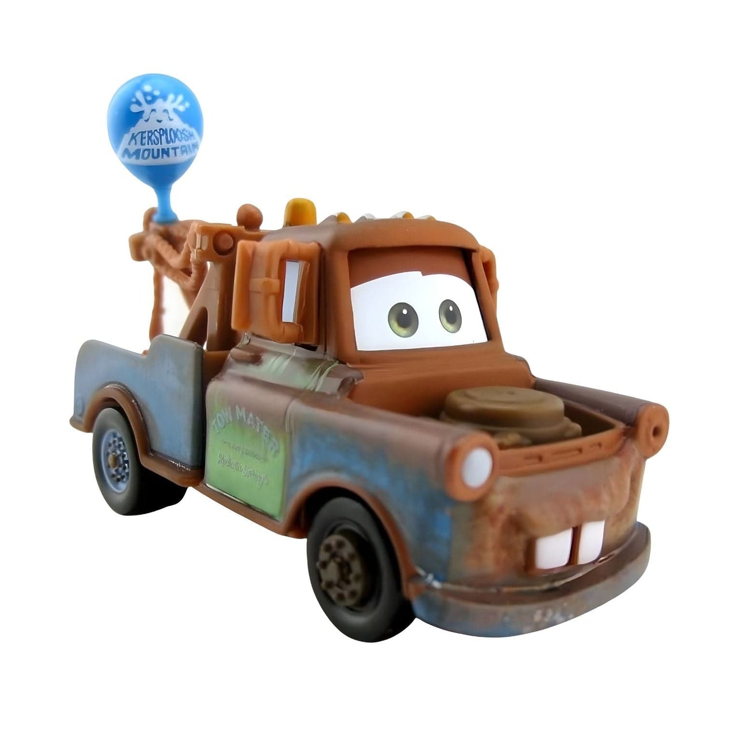 Cars Disney Mate com balão azul da Disney Pixar Cars brinquedo Mattel