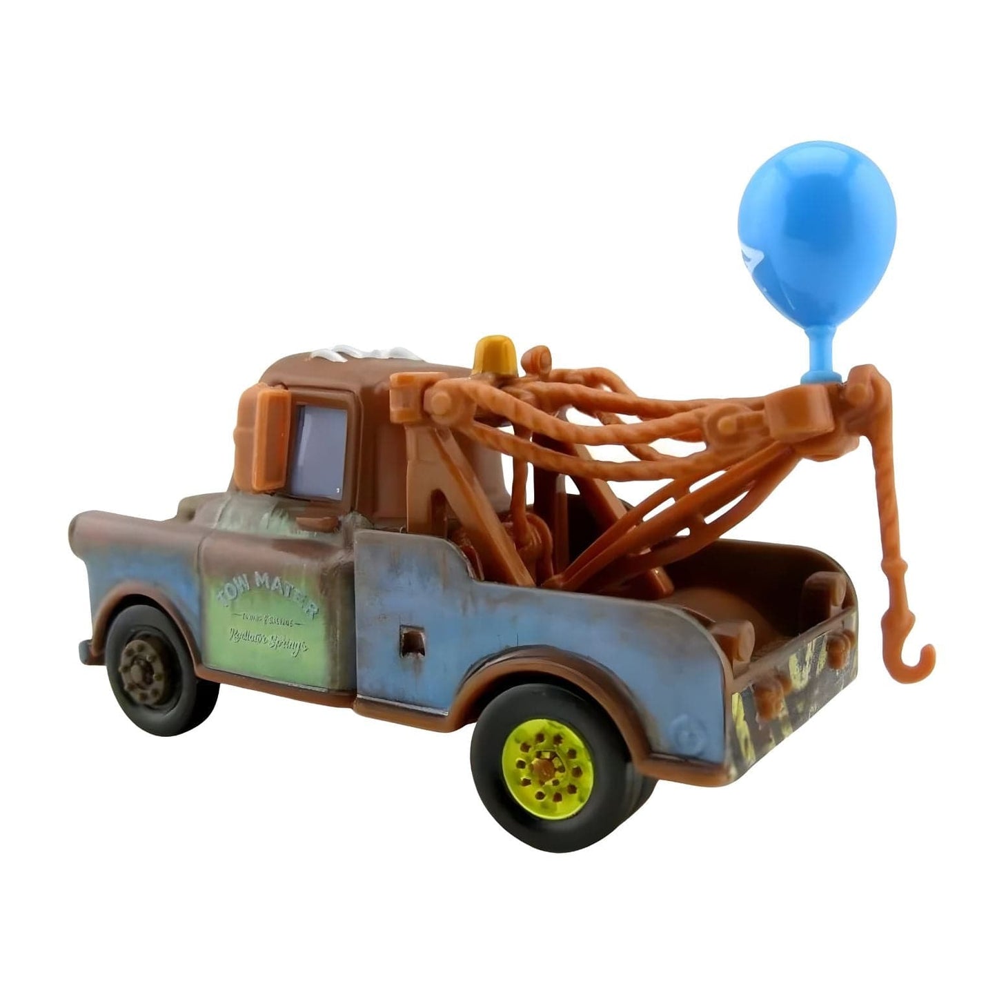 Cars Disney Mate com balão azul da Disney Pixar Cars brinquedo Mattel